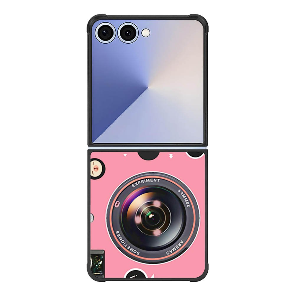 Pink Camera FE0044 Samsung Galaxy Flip 7 5G Case