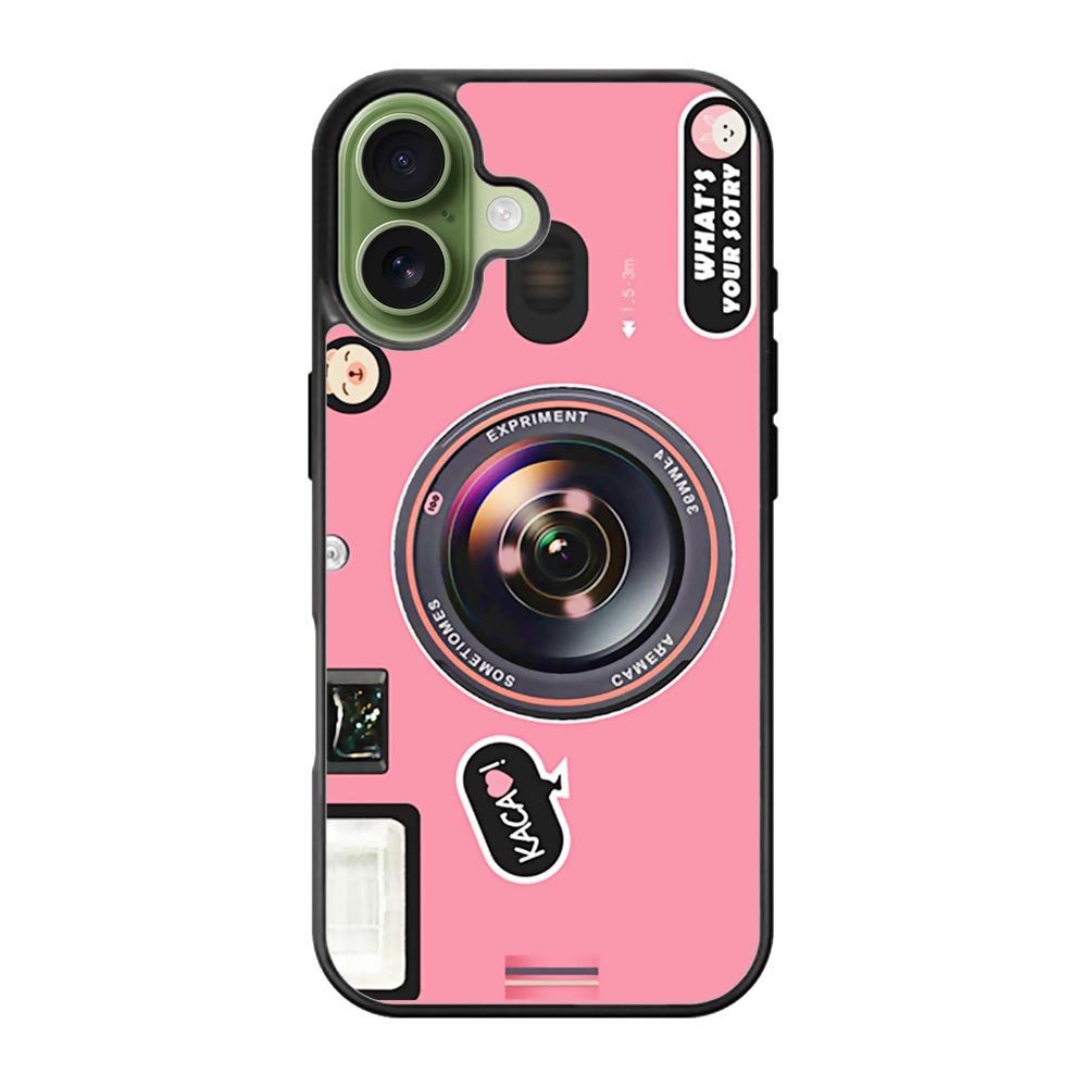 Pink Camera FiPhone 17 Case FE0500