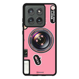 Pink Camera FMotorola Moto Edge 2025 Case FE0500