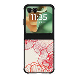 Flower Vintage FMotorola Moto RAZR 2025 Case FE0280