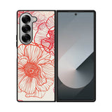 Flower Vintage FSamsung Galaxy Z Fold 7 5G Case FE0280