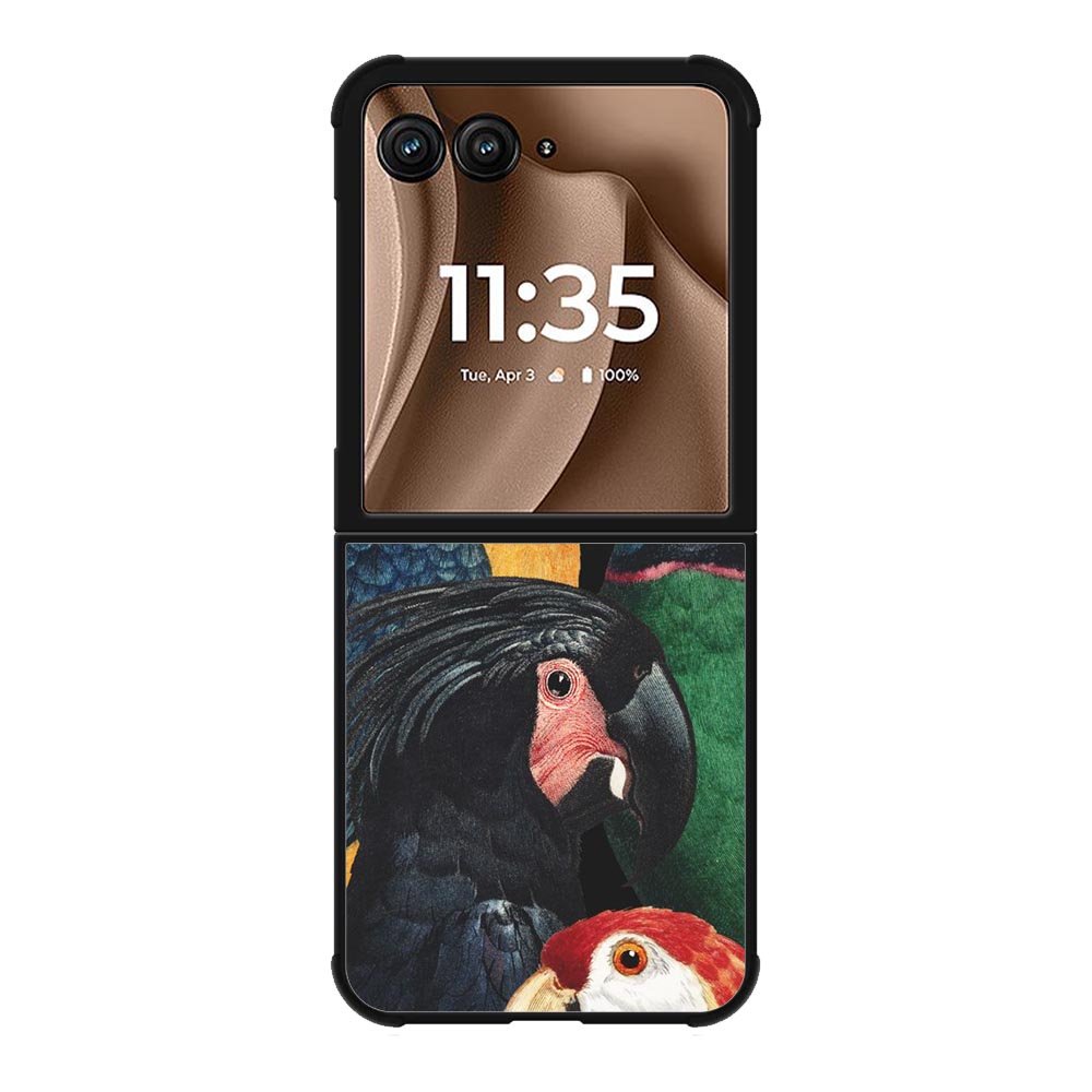 Parrot Pattern FMotorola Moto RAZR Plus 2025 Case FE0485