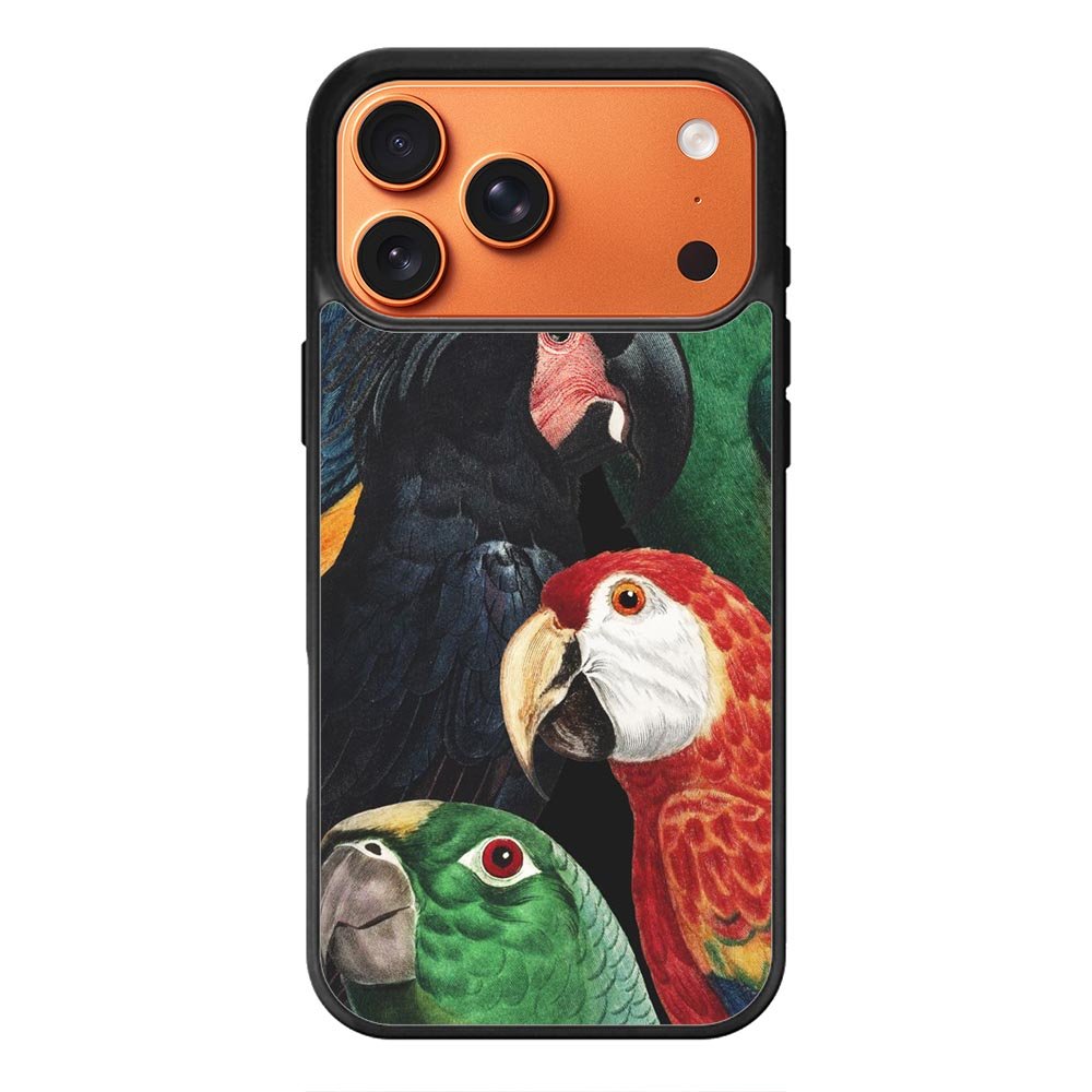 Parrot Pattern FiPhone 17 Pro Max Case FE0485