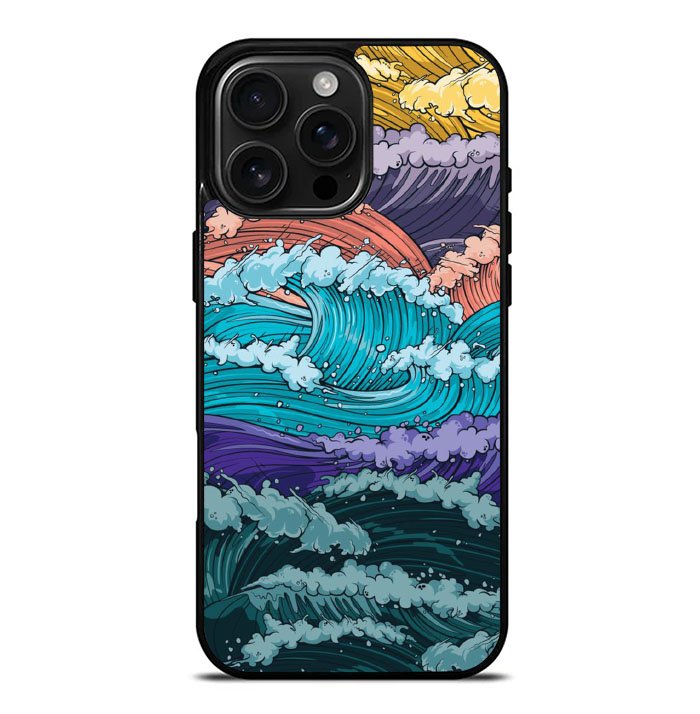 Wave Colorful FiPhone 16 Pro Max Case FE0645