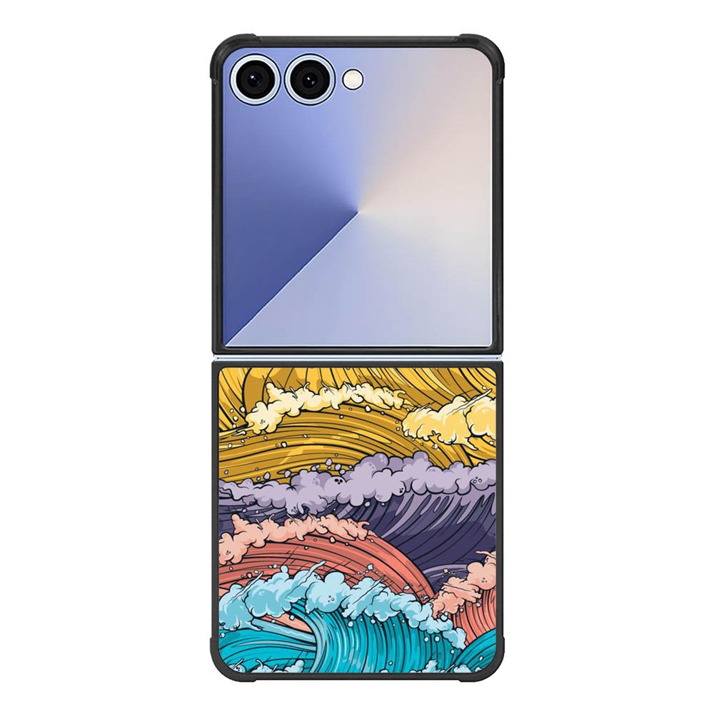 Wave Colorful FE0049 Samsung Galaxy Flip 7 5G Case
