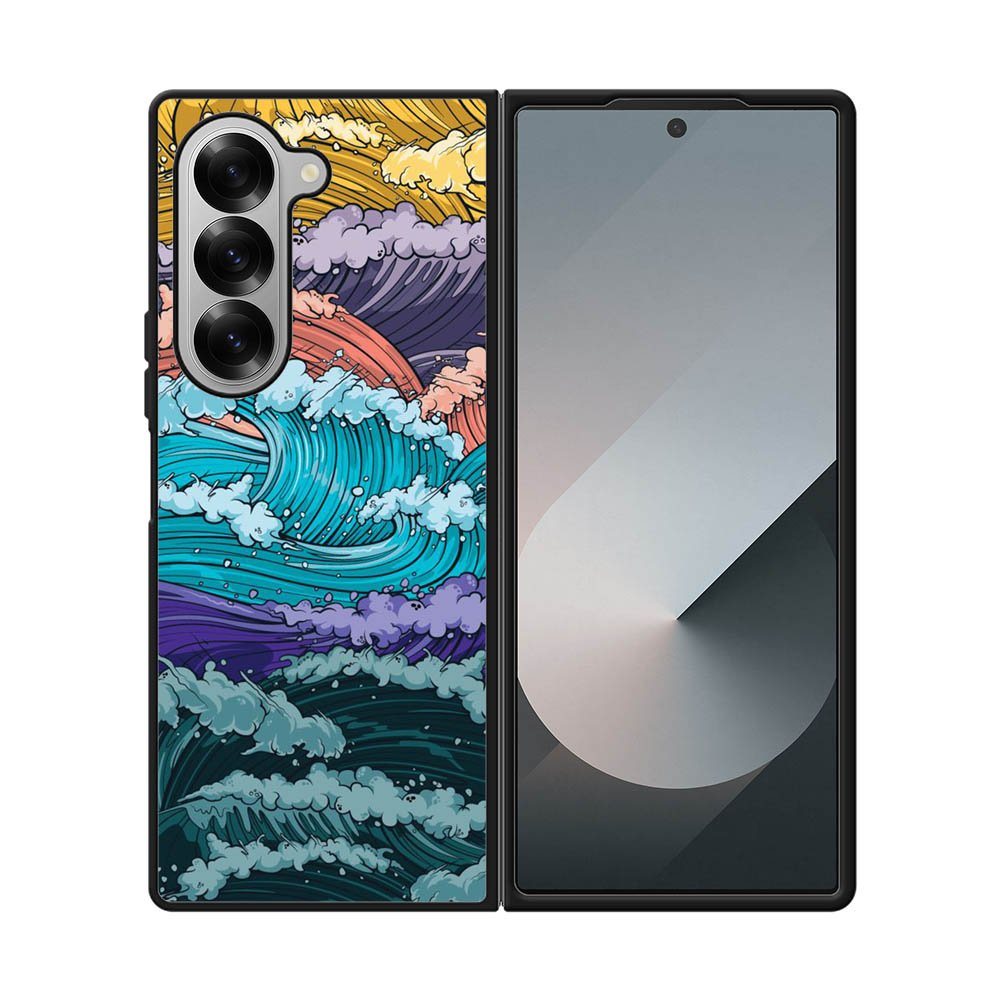 Wave Colorful FE0049 Samsung Galaxy Fold 7 5G Case