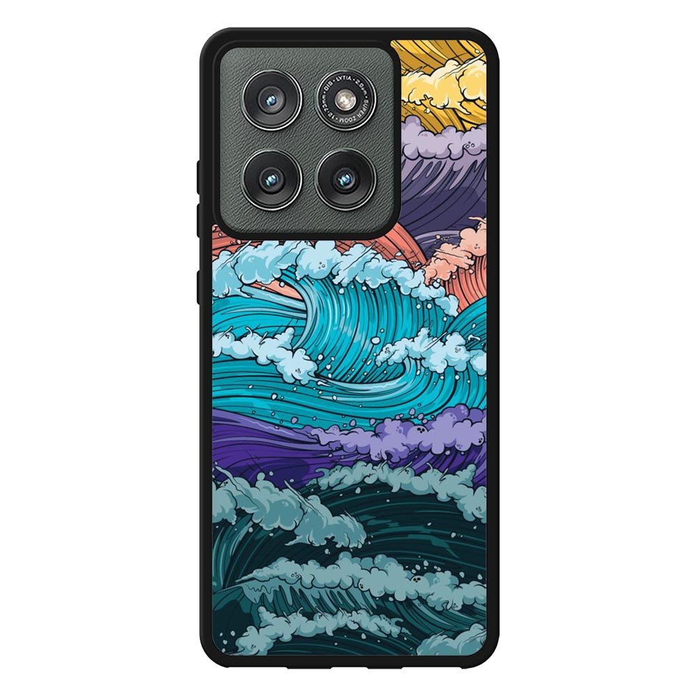 Wave Colorful FMotorola Moto Edge 2025 Case FE0645