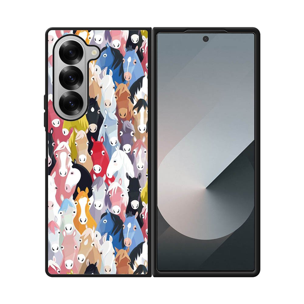 Pattern Horse FSamsung Galaxy Z Fold 7 5G Case FE0490