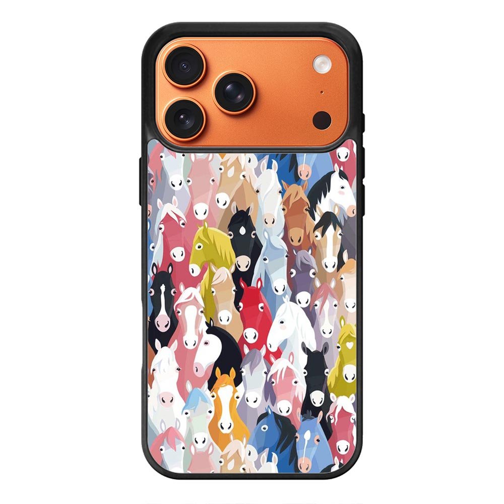 Pattern Horse FiPhone 17 Pro Case FE0490