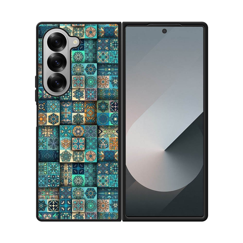 Blue Batik FE0056 Samsung Galaxy Fold 7 5G Case