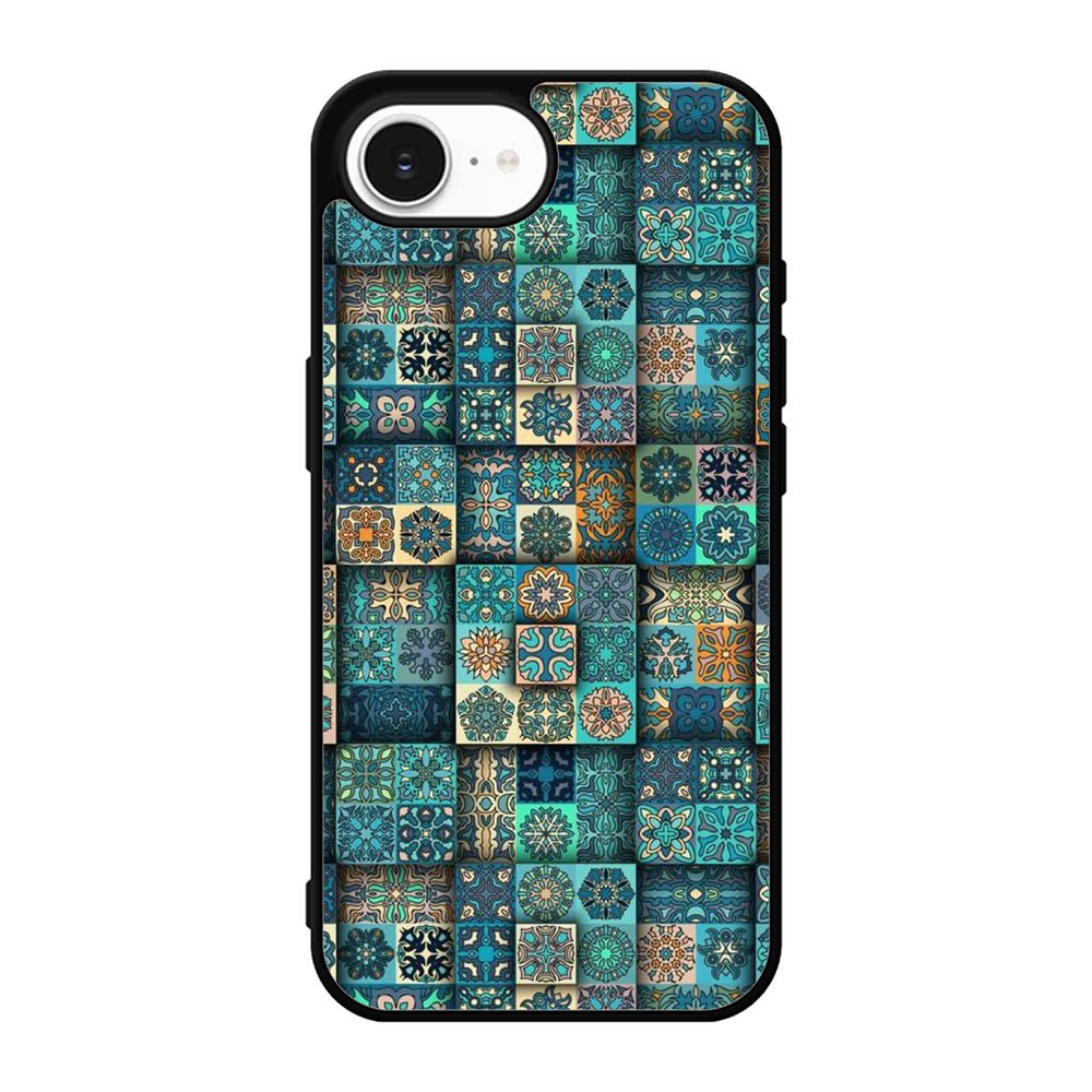 Blue Batik FiPhone 17e Case FE0107
