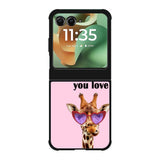 Funny Giraffe FMotorola Moto RAZR 2025 Case FE0295