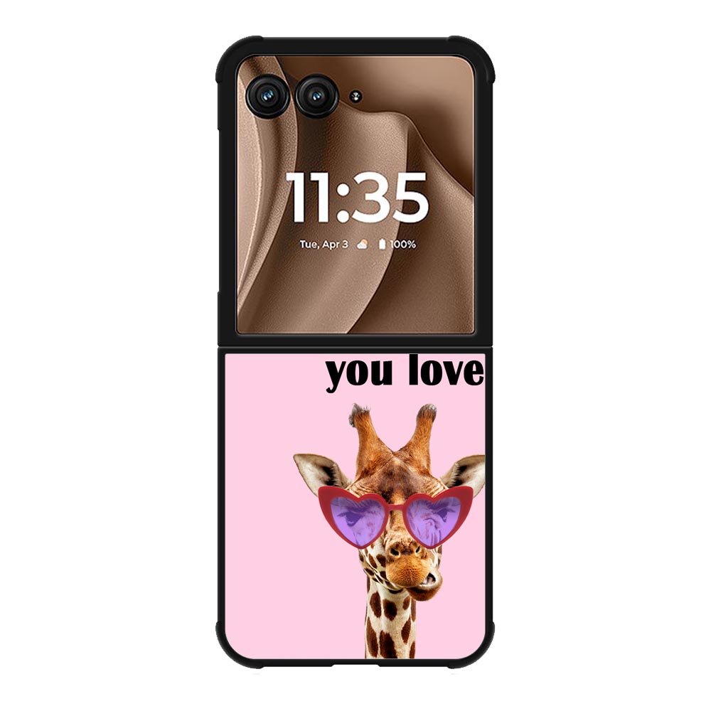 Funny Giraffe FMotorola Moto RAZR Plus 2025 Case FE0295