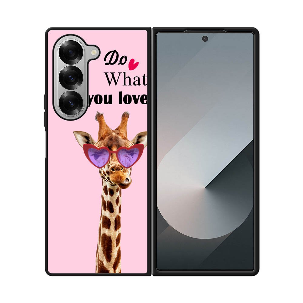 Funny Giraffe FSamsung Galaxy Z Fold 7 5G Case FE0295