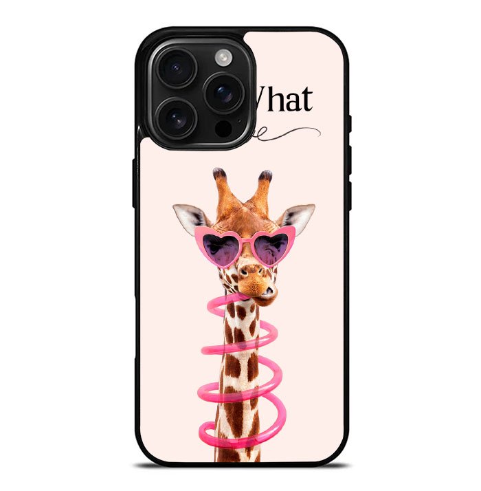 Happy Giraffe FiPhone 16 Pro Max Case FE0340