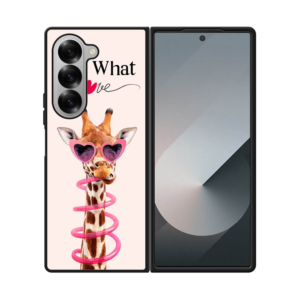 Happy Giraffe FSamsung Galaxy Z Fold 7 5G Case FE0340