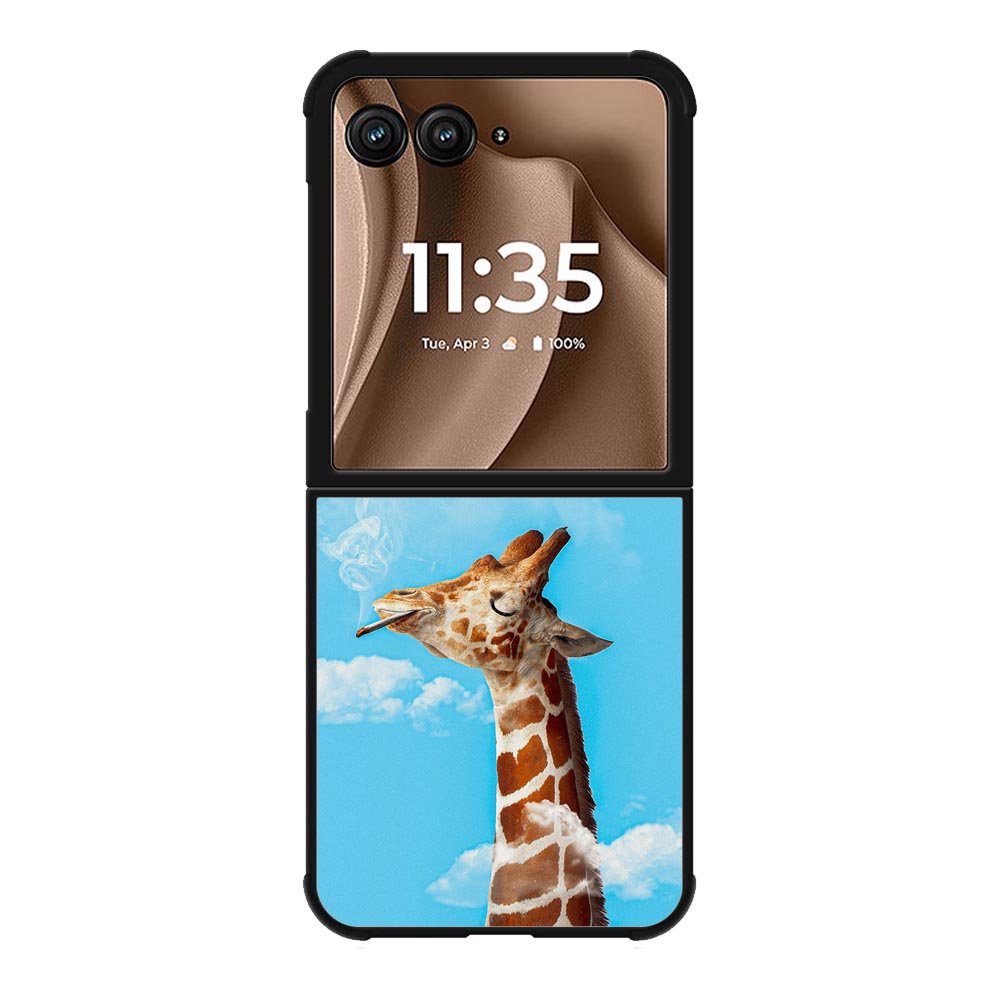Giraffe Relax FMotorola Moto RAZR Plus 2025 Case FE0316