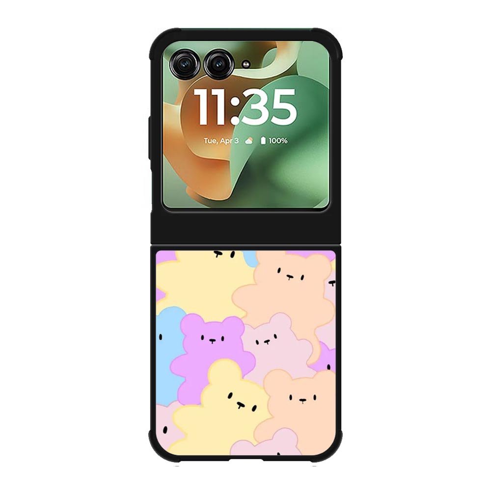 Bear Pastel FMotorola Moto RAZR 2025 Case FE0071