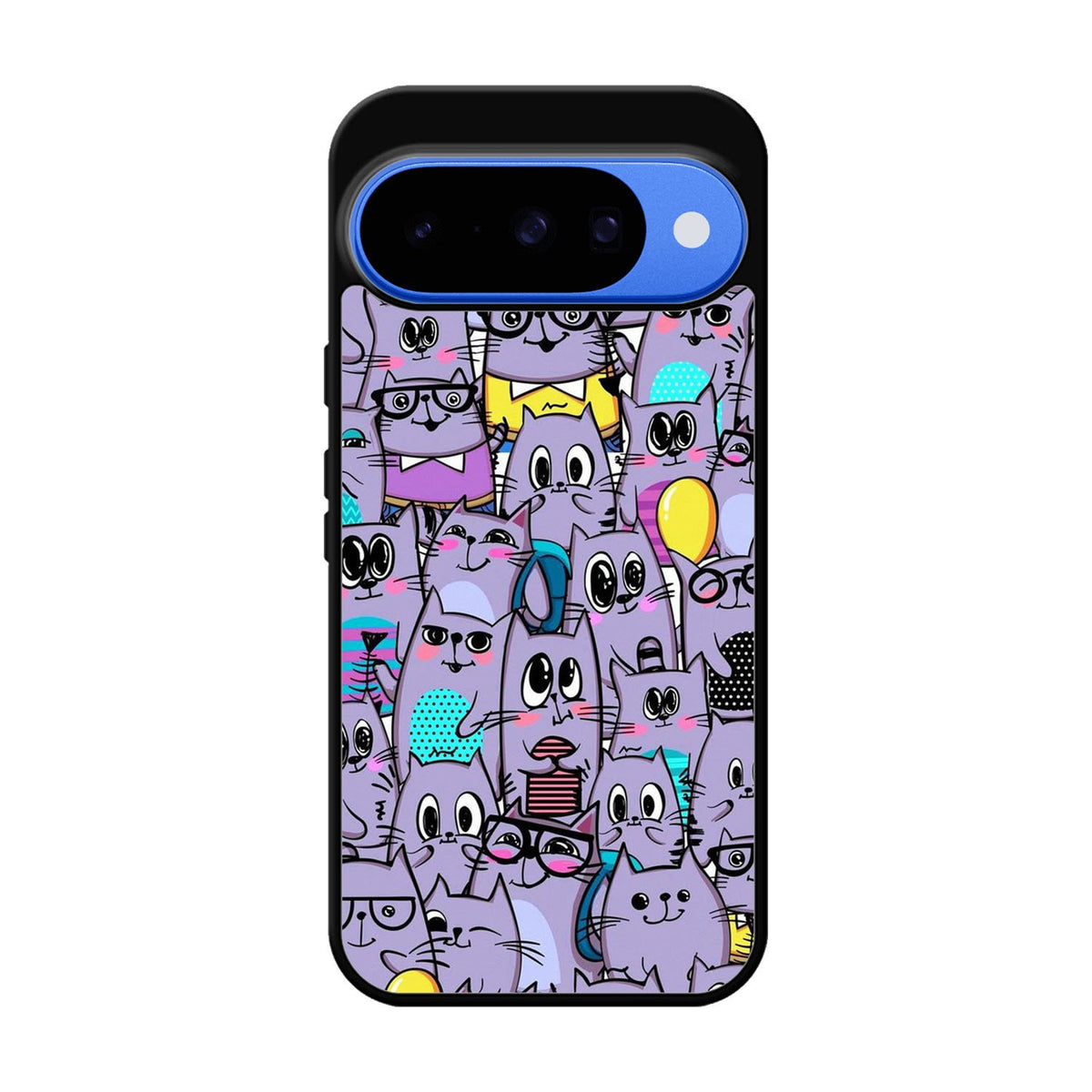 Cat Purple Pattern FGoogle Pixel 10 Case FE0146