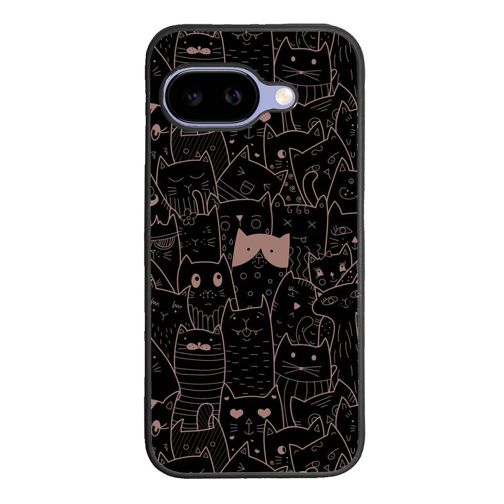 Cat Black Pink FGoogle Pixel 10A Case FE0133