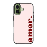 Amor Text FiPhone 17 Case FE0030