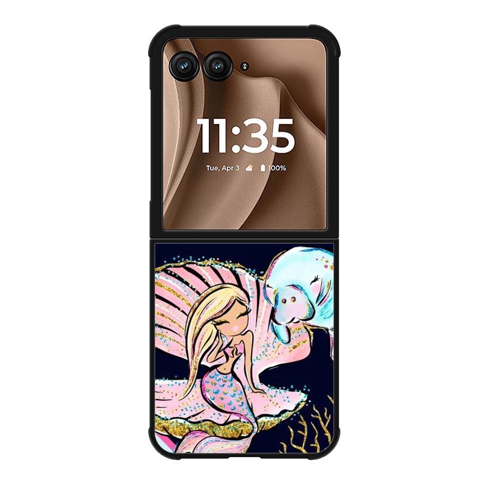 Mermaid Art FMotorola Moto RAZR Plus 2025 Case FE0427