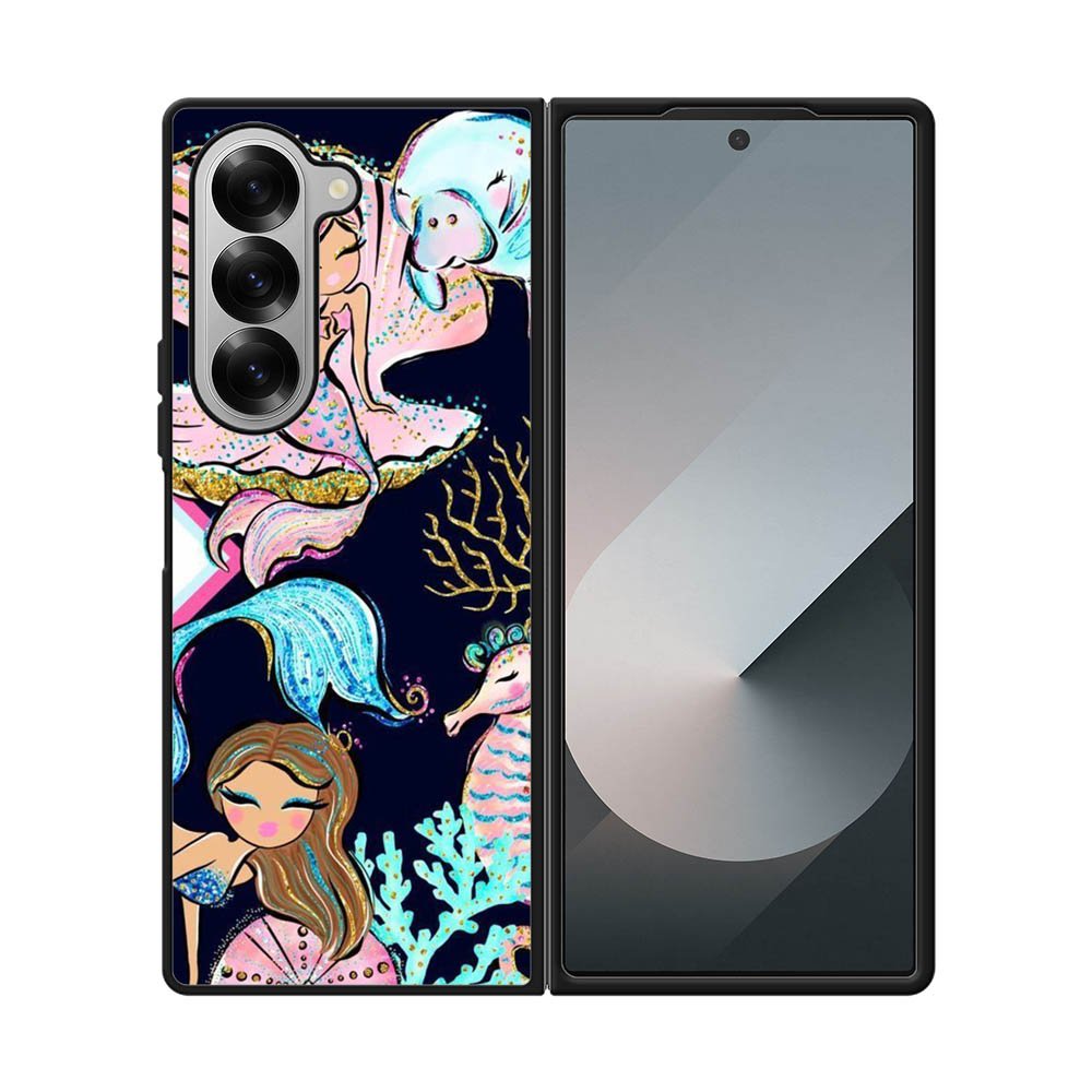 Mermaid Art FE0069 Samsung Galaxy Fold 7 5G Case