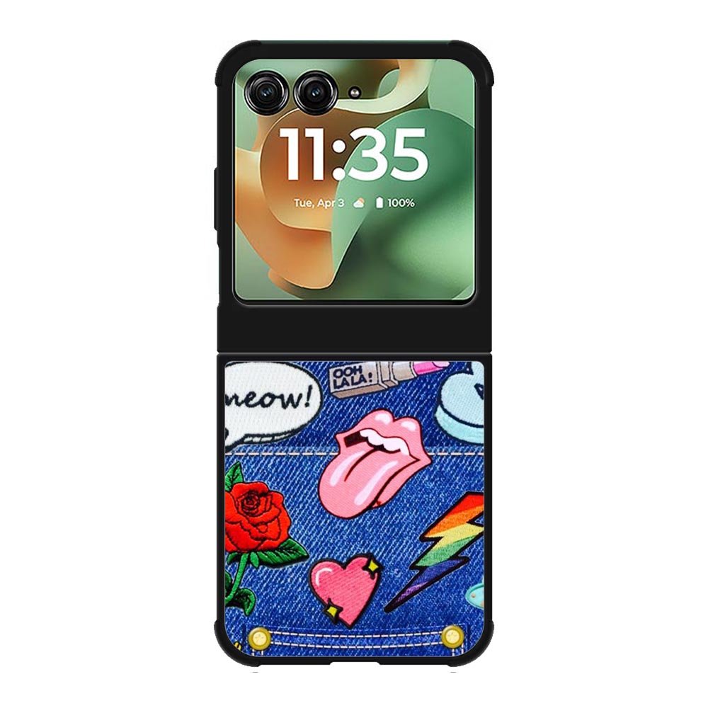 Sticker Jeans FMotorola Moto RAZR 2025 Case FE0596