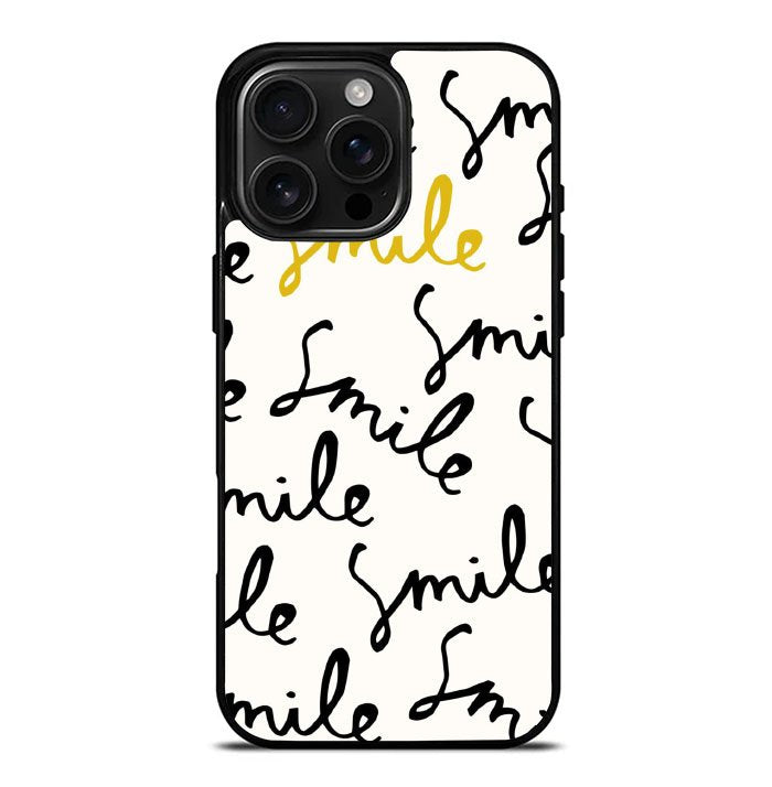 Smile Text FiPhone 16 Pro Max Case FE0576