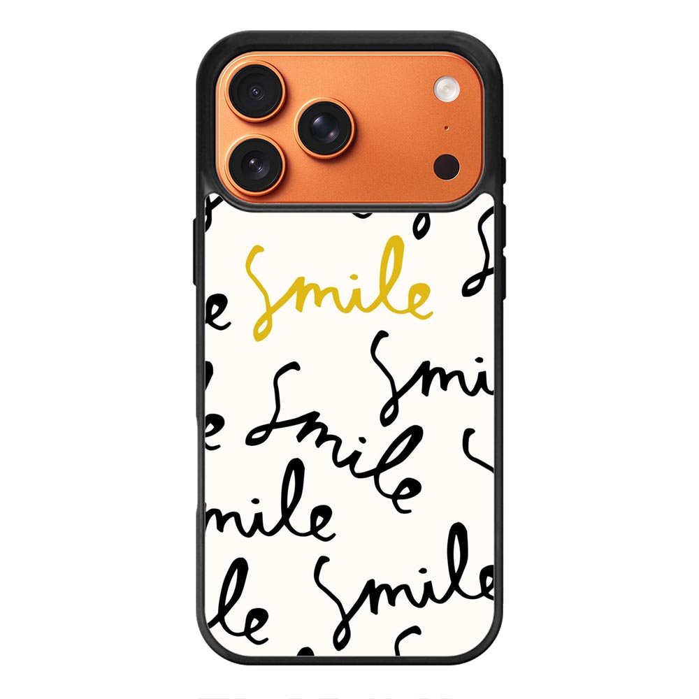 Smile Text FiPhone 17 Pro Case FE0576