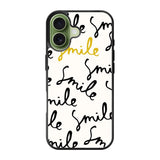 Smile Text FiPhone 17 Case FE0576