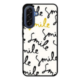 Smile Text FSamsung Galaxy A17 Case FE0576