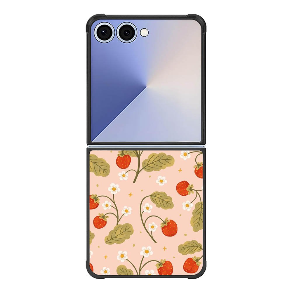 Strawberry Pattern FE0073 Samsung Galaxy Flip 7 5G Case