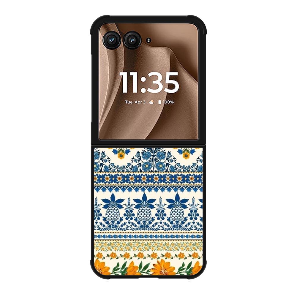 Flower Vintage FMotorola Moto RAZR Plus 2025 Case FE0281