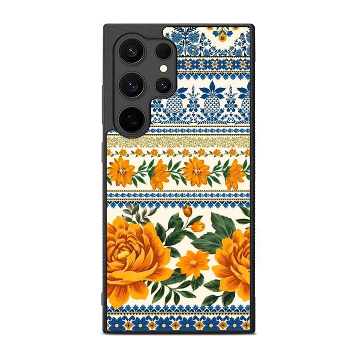 Flower Vintage FE0074 Samsung Galaxy S25 Ultra Case