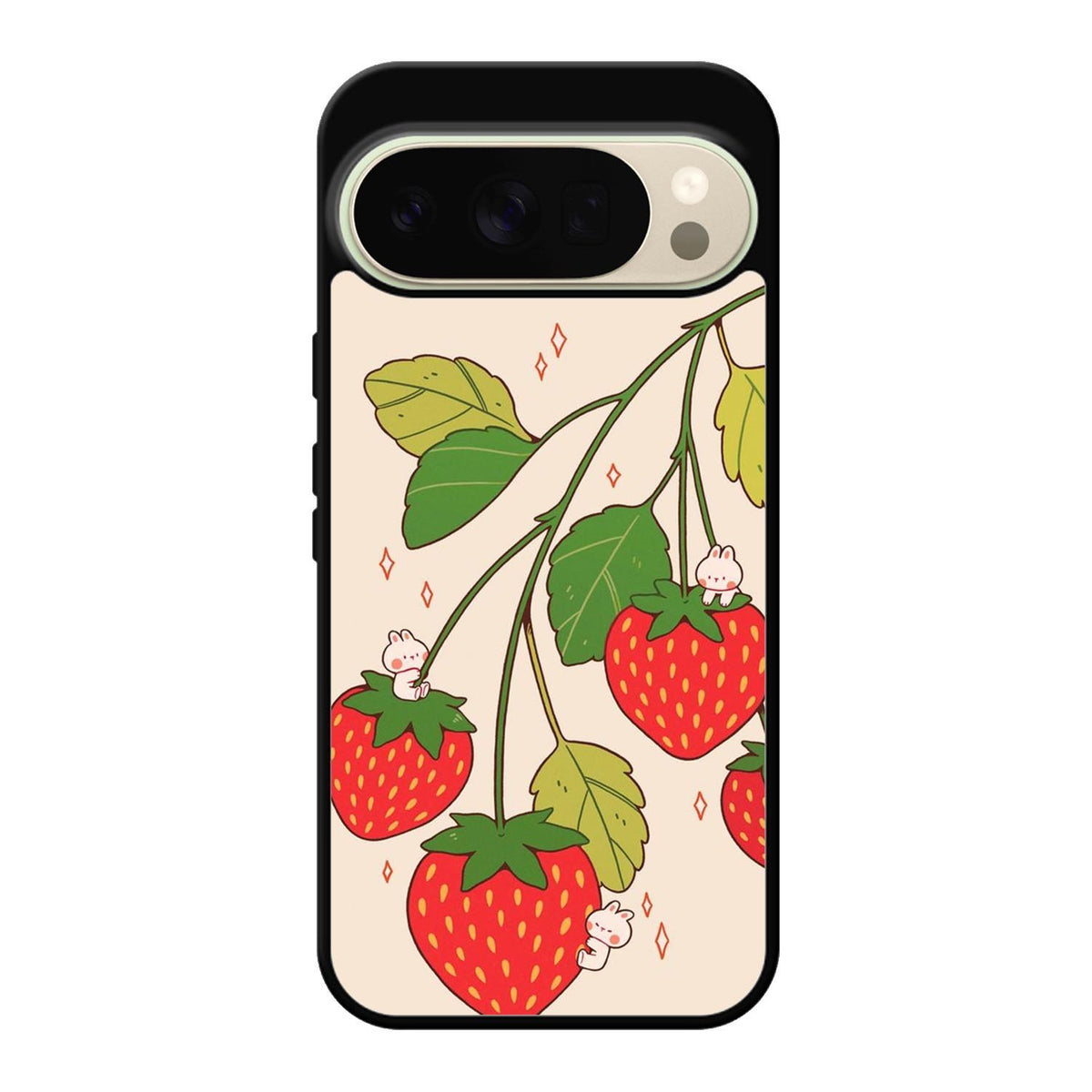 Happy Strawberry FGoogle Pixel 10 Pro XL Case FE0344