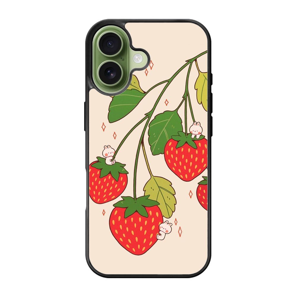 Happy Strawberry FiPhone 17 Case FE0344