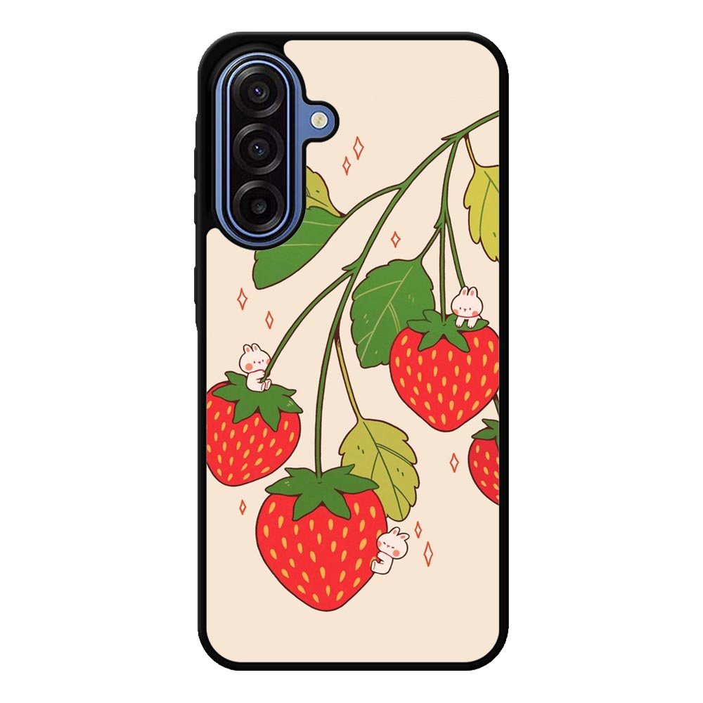 Happy Strawberry FSamsung Galaxy A17 Case FE0344