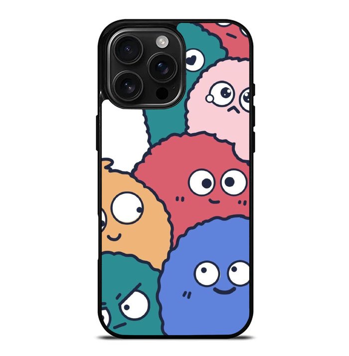 Monster Cute FiPhone 16 Pro Max Case FE0435