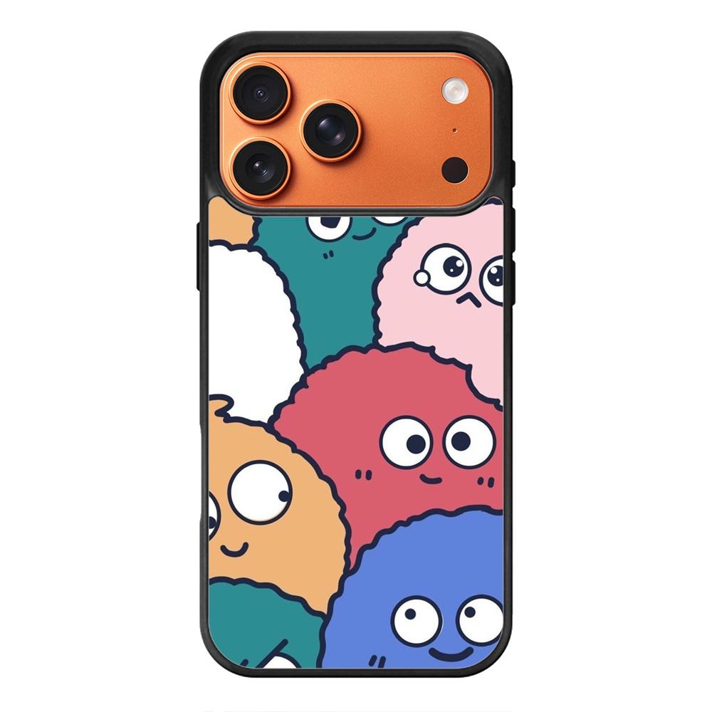 Monster Cute FiPhone 17 Pro Case FE0435