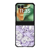 Butterfly Purple FMotorola Moto RAZR 2025 Case FE0124