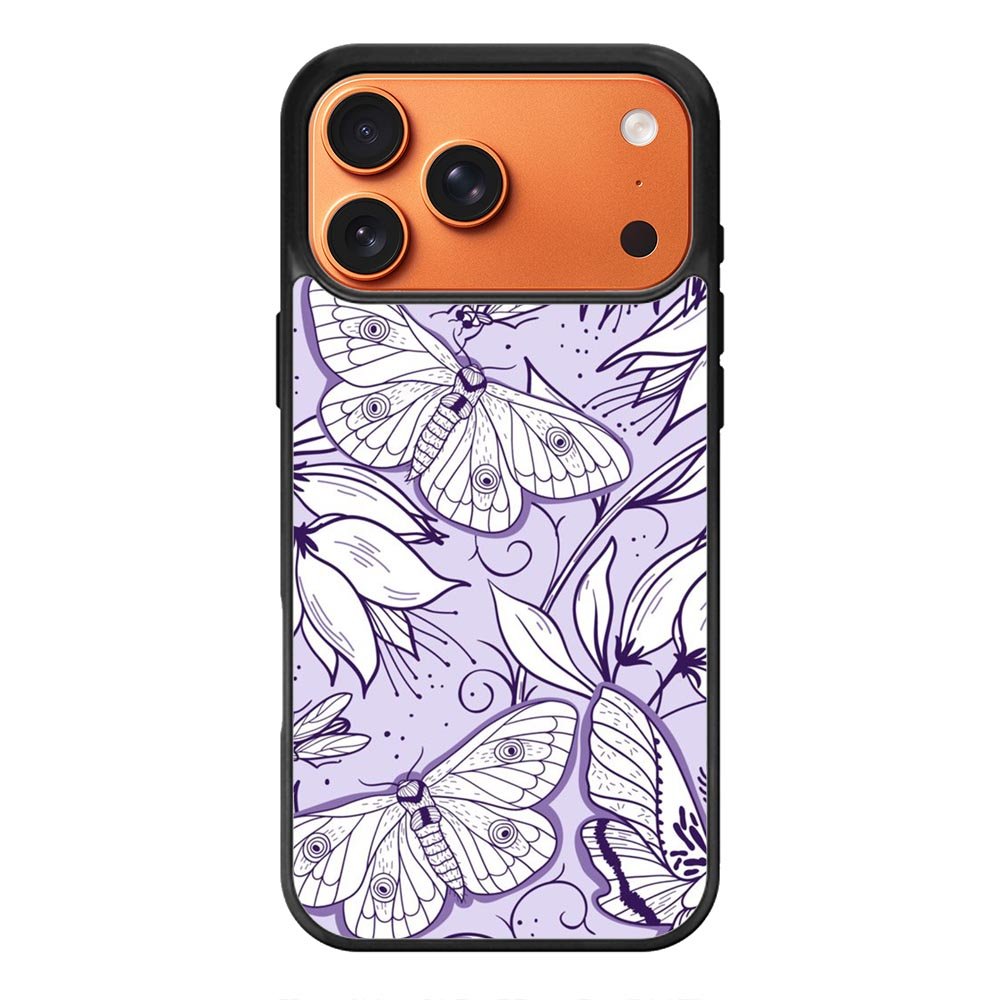 Butterfly Purple FiPhone 17 Pro Case FE0124