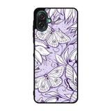 Butterfly Purple FSamsung Galaxy A07 Case FE0124
