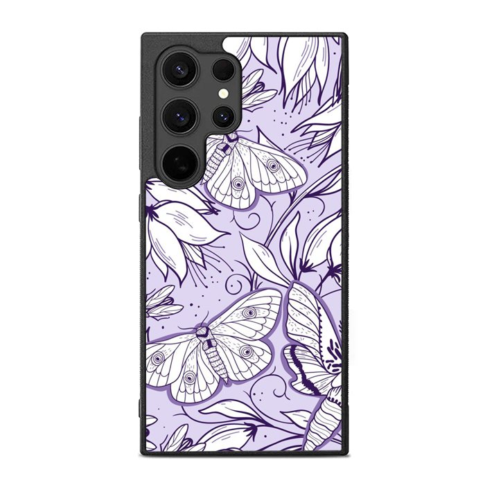 Butterfly Purple FE0083 Samsung Galaxy S25 Ultra Case