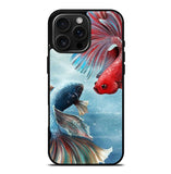 Blue Red Fish FiPhone 16 Pro Max Case FE0112