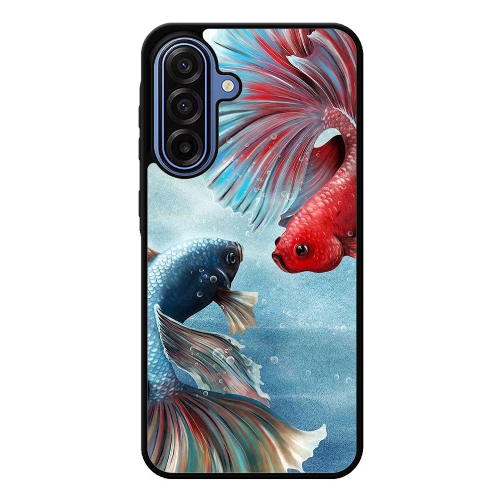 Blue Red Fish FSamsung Galaxy A17 Case FE0112
