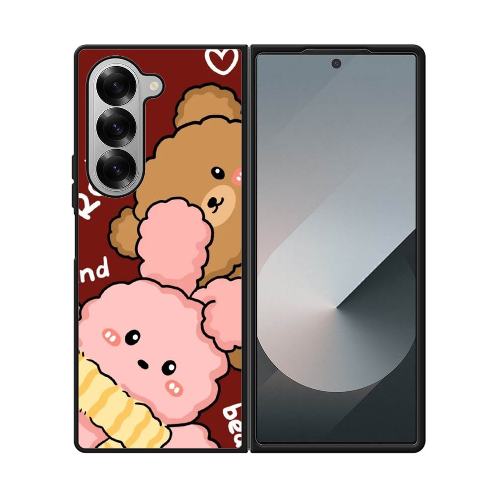 Rabbit and Bear FSamsung Galaxy Z Fold 7 5G Case FE0521