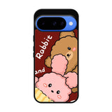 Rabbit and Bear FGoogle Pixel 10 Case FE0521