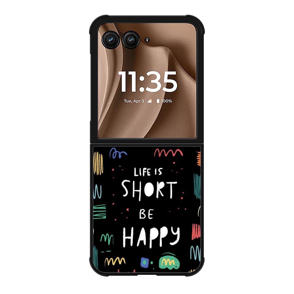 Life Quotes FMotorola Moto RAZR Plus 2025 Case FE0403