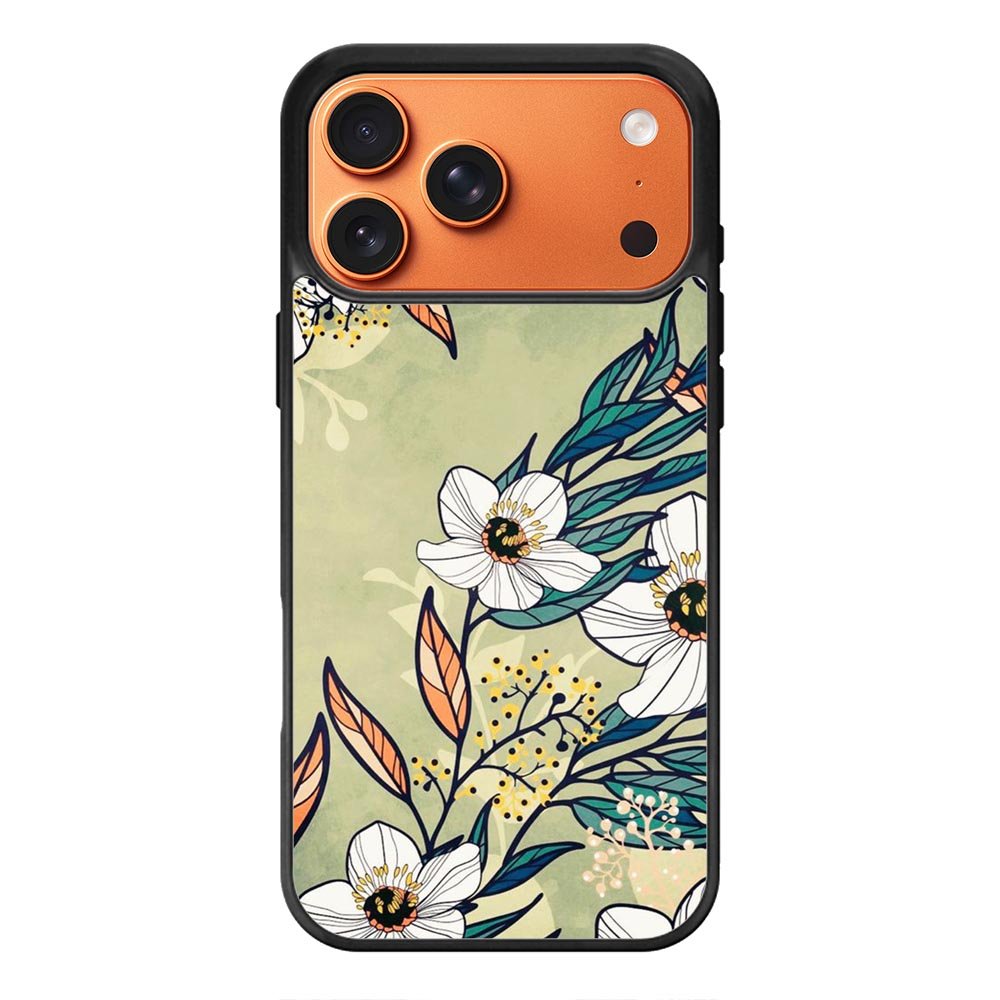 Flower Art FiPhone 17 Pro Max Case FE0258